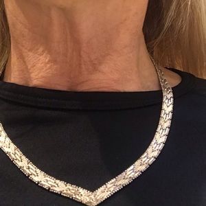 Sterling silver necklace. Price is final